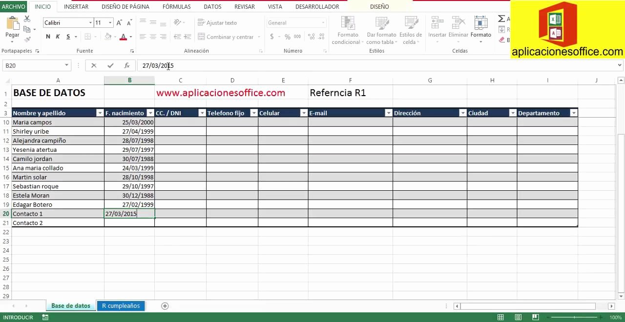 Formato Cronograma De Actividades Excel Luxury Base De Datos Cumpleaños Cumpleaños En Excel