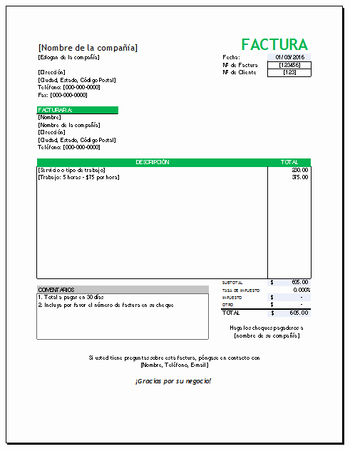 Formato De Cotizacion En Excel Best Of Plantilla De Factura Simple Con Excel – Sistema De