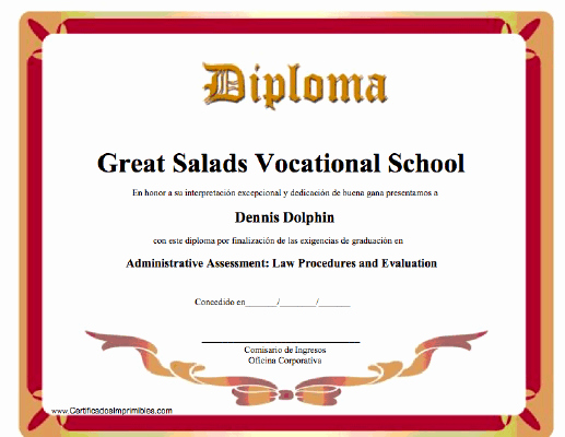 Formato De Diplomas Para Llenar Fresh formato De Diplomas Para Llenar April Onthemarch
