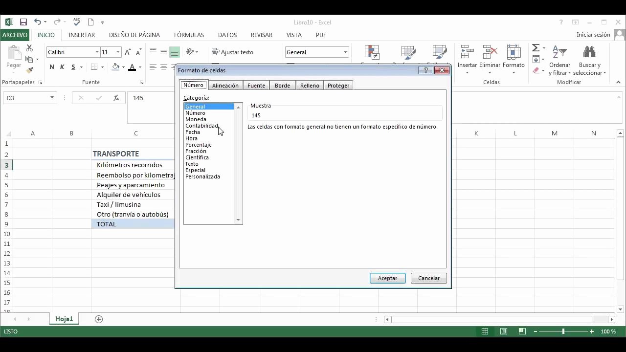 Formato Extracto Bancario En Excel Fresh formato Numérico En Excel 2013