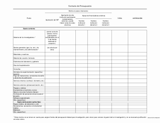 Formato Para Presupuesto En Excel New formatos Cronograma Y Presupuesto 1