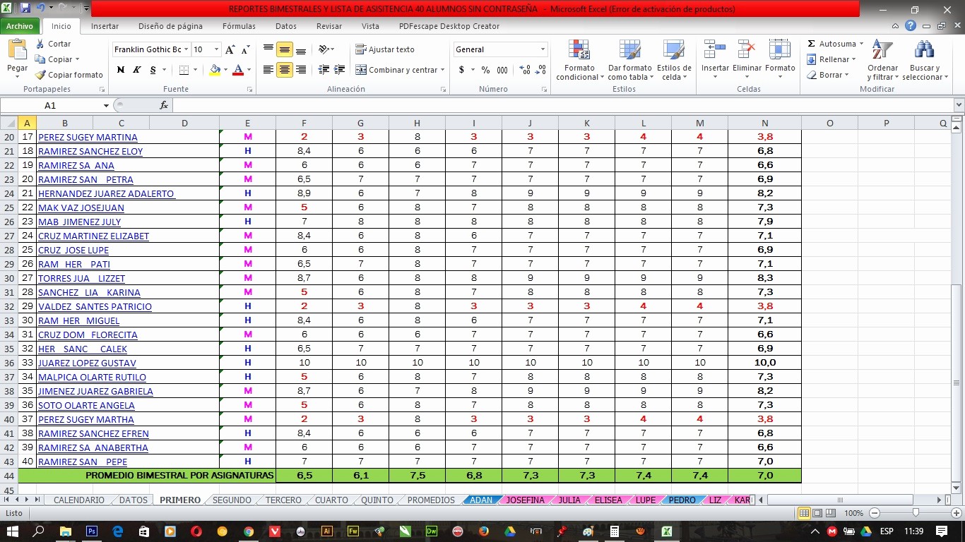 Formatos De Excel Para Reportes Unique formato En Excel Reportes Bimestrales Y Lista De
