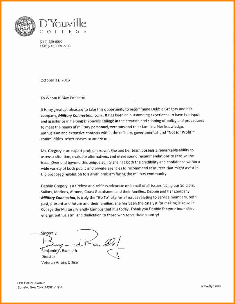 Formats for Letters Of Recommendation Awesome Letter Re Mendation Template for College Student
