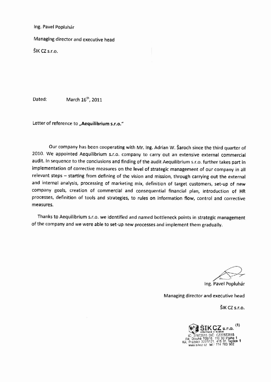 Formats for Letters Of Recommendation Luxury Business Reference Letter Template Example Mughals