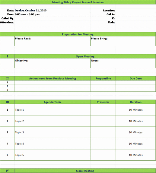 Formats Of Minutes Of Meeting Lovely Meeting Agenda Template with Meeting Minutes