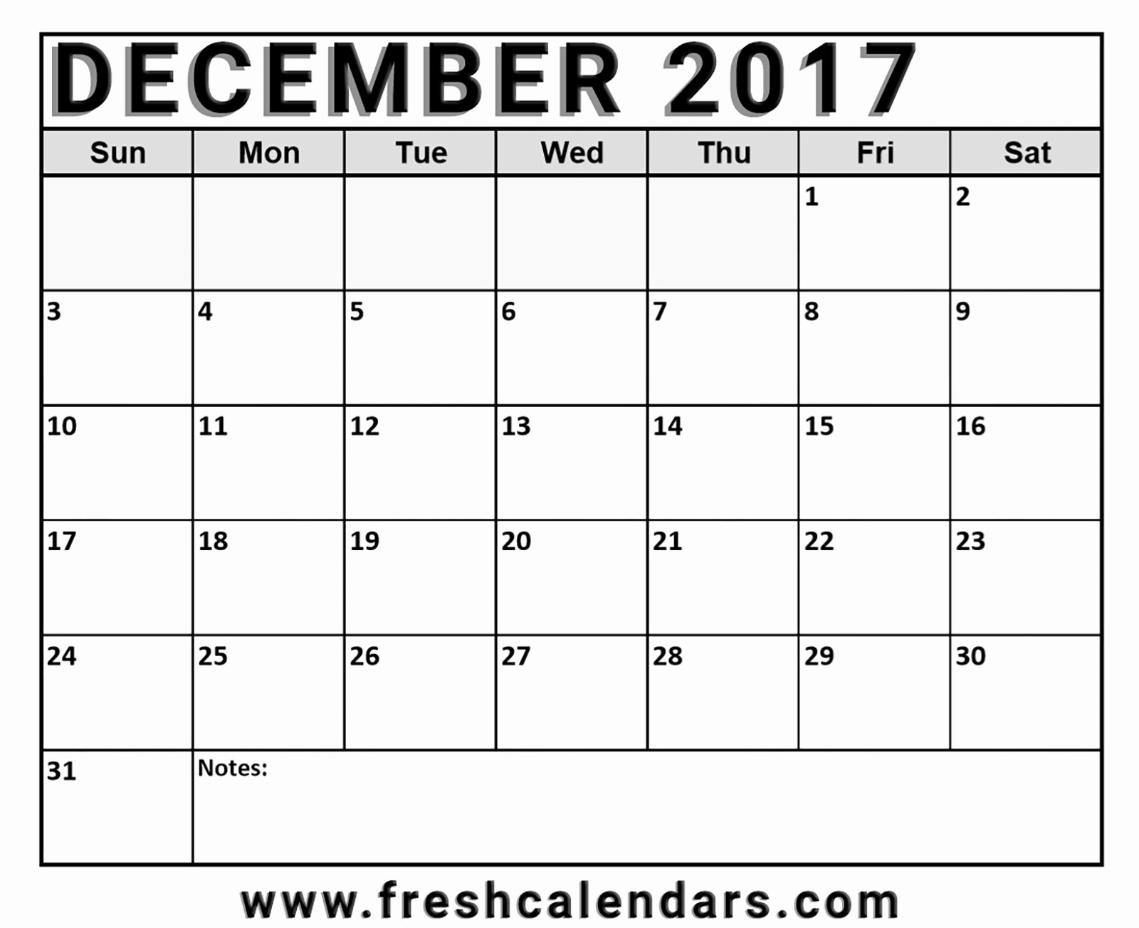 Free 2017 Printable Calendar Word Elegant Blank December 2017 Calendar Printable Templates