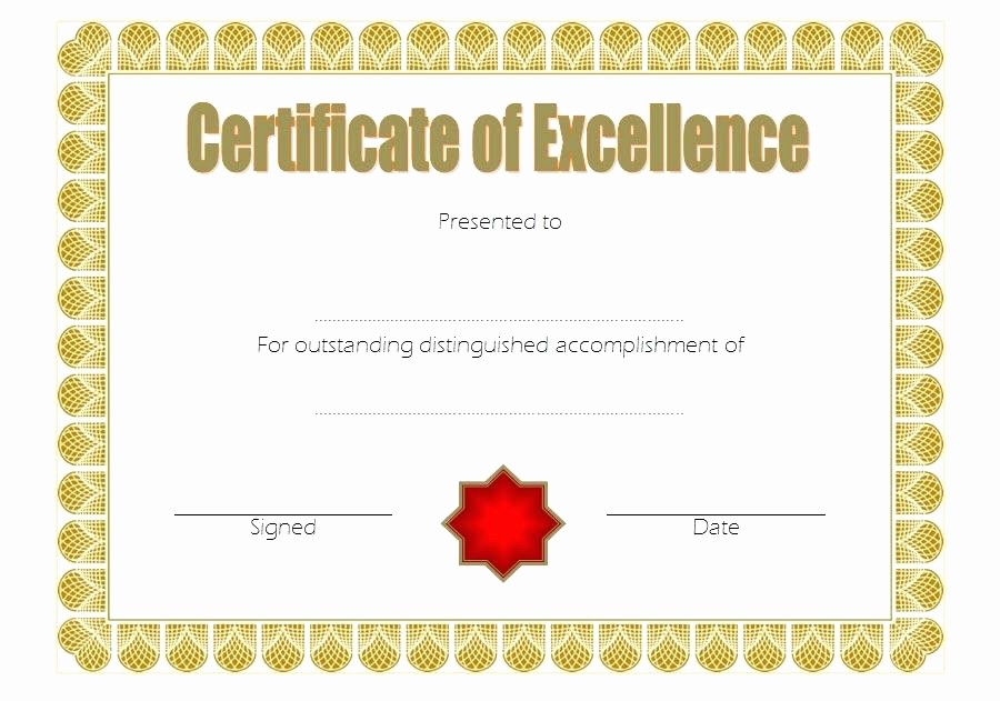 Free Award Certificate Template Word Beautiful Fillable and Printable Award Certificates Certificate