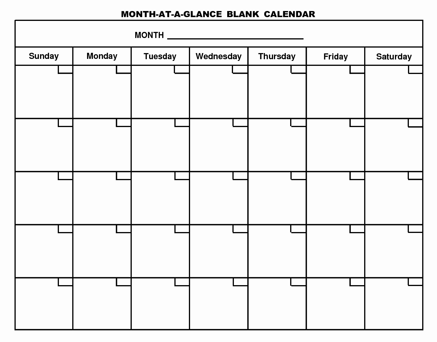 Free Blank Printable Calendar 2017 Best Of Free Blank Printable Calendar – 2017 Printable Calendar