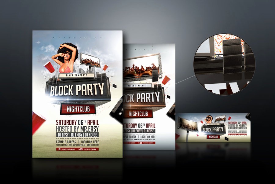 Free Block Party Flyer Template Best Of Block Party Flyer Template by Pixelfrei On Deviantart