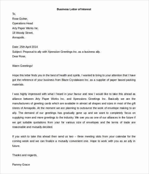Free Business Letter Template Word Best Of Business Letter format Re