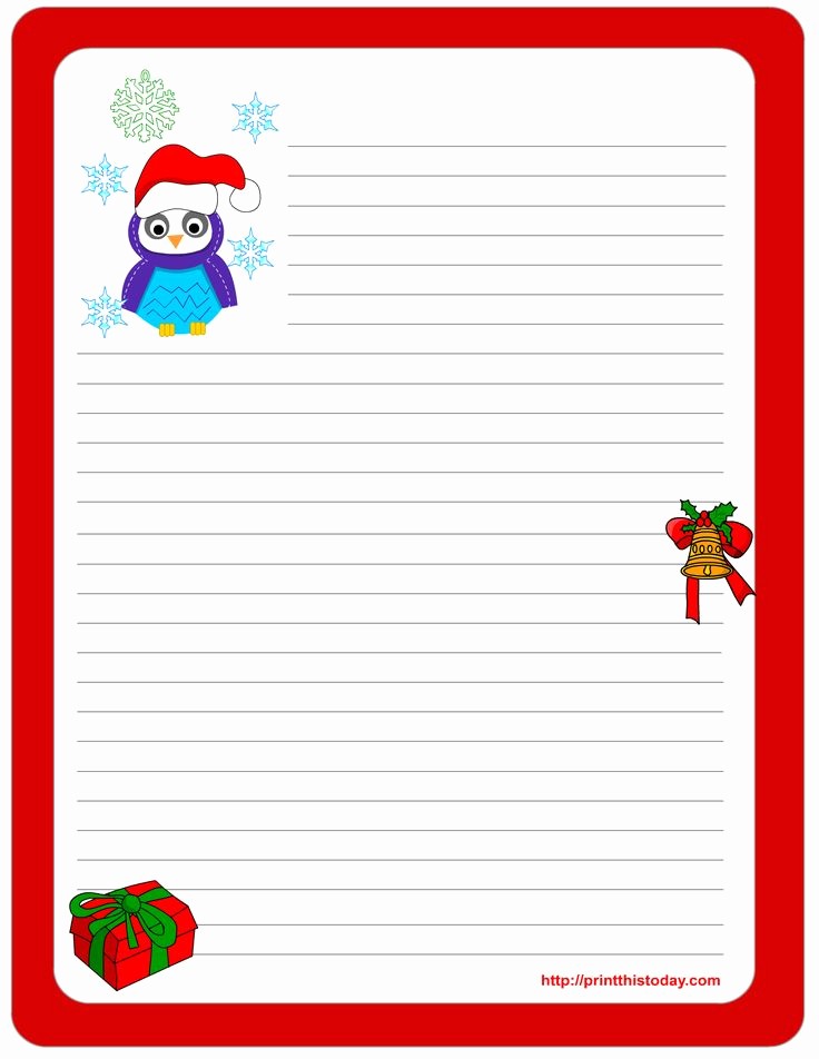 Free Christmas Stationery to Print New 109 Best Christmas Stationery Images On Pinterest