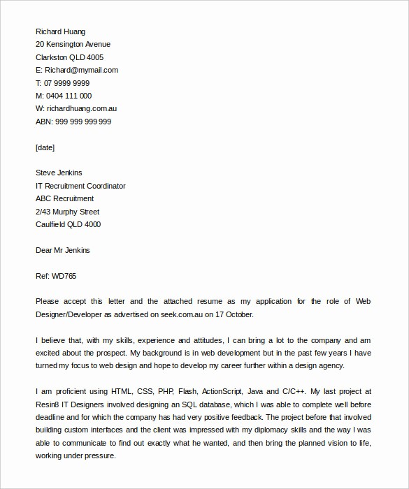 Free Cover Letter Template Download Beautiful 54 Free Cover Letter Templates Pdf Doc
