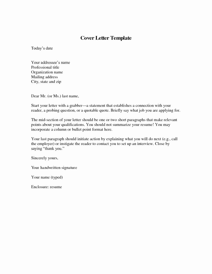 Free Cover Letter Template Download Unique Download Cover Letter Template