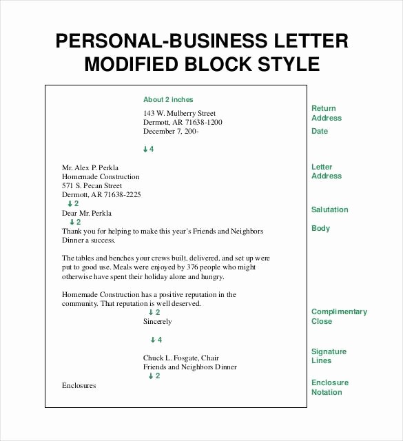 Free Download Business Letter Template Best Of Block Style Business Letter Template Free 8 Printable