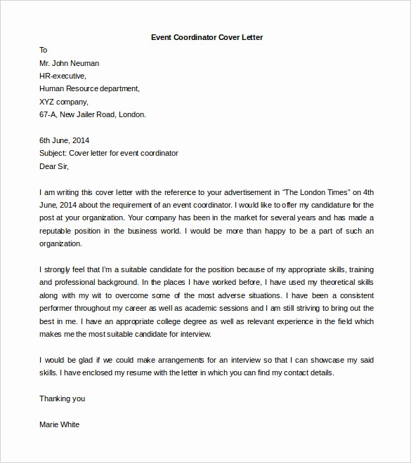 Free Download Business Letter Template New 54 Free Cover Letter Templates Pdf Doc