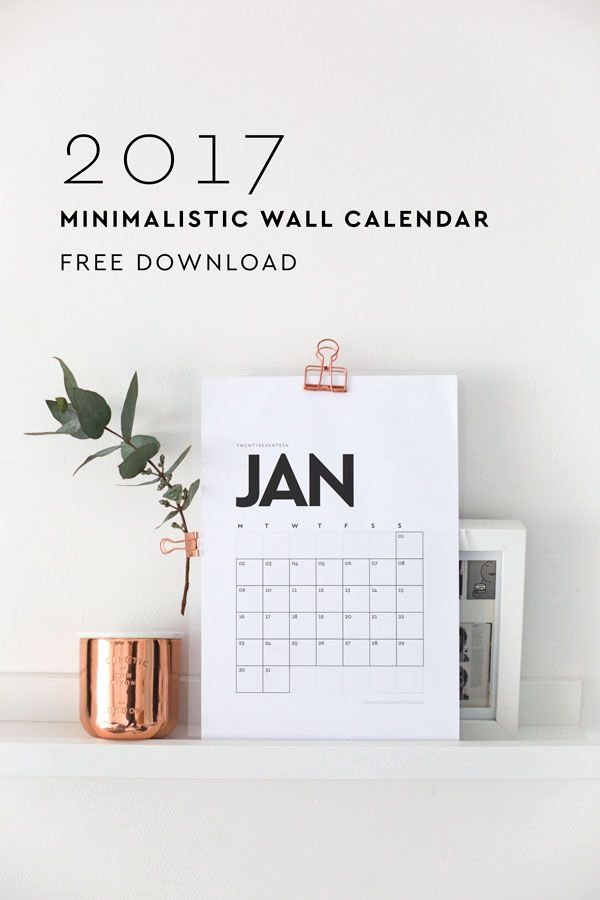 Free Download Of 2017 Calendar Inspirational Printable Wall Calendar 2017 Free Download