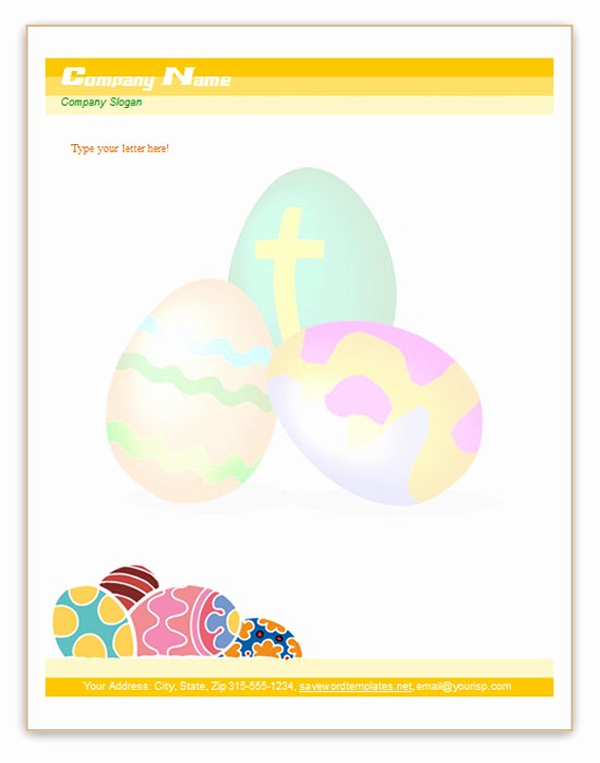 Free Easter Templates for Word Best Of Microsoft Word Templates Free Letterhead Templates