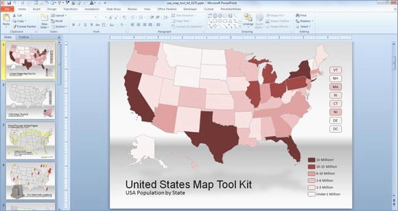 Free Editable Maps Of Usa New Customizable Us Map for Powerpoint – Pontybistrogramercy