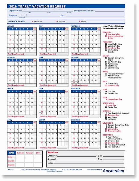 Free Employee attendance Calendar 2016 Beautiful Get Printable Calendar 2016 Employee attendance Calendar