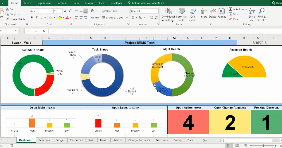 Free Excel Project Tracking Templates Best Of Project Tracking with Master Excel Project Manager Free