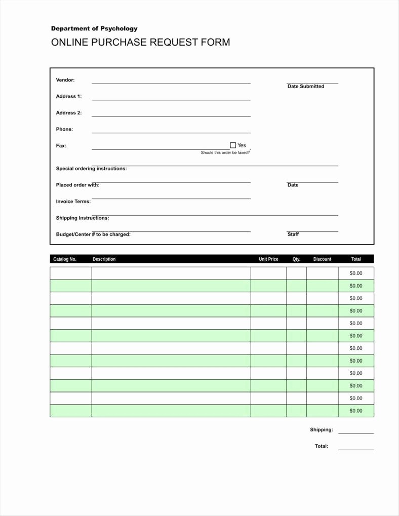 Free Excel Purchase order Templates Luxury 9 Book order forms