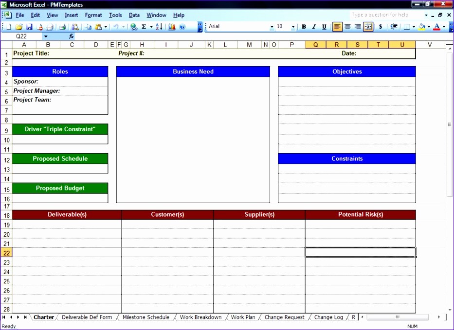 Free Excel Templates Project Management Elegant 8 Project Management Template Excel Free Download