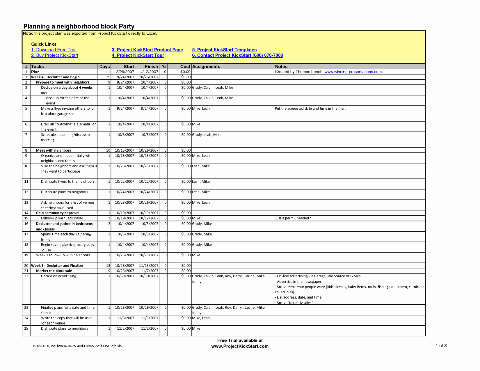 Free Excel Templates Project Management Lovely Free Project Management Templates Excel 2007 2 Free Excel