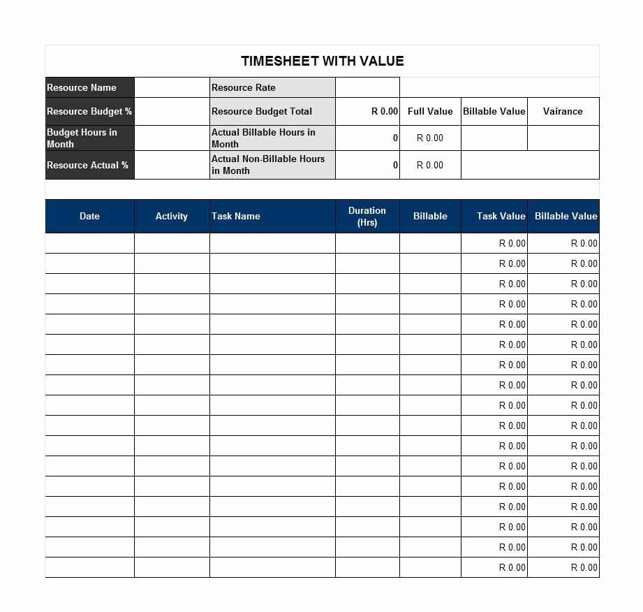 Free Excel Time Sheet Template Fresh Timesheet Spreadsheet Template Timeline Spreadsheet
