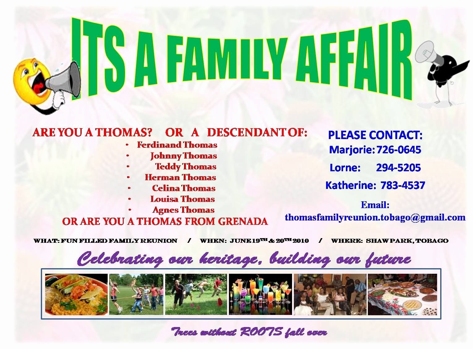 50 Free Family Reunion Flyer Templates