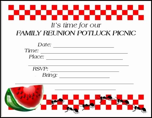 Free Family Reunion Flyers Templates New Family Reunion Invitations Tips Samples Templates
