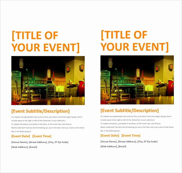 Free Flyers Templates Microsoft Word New 13 Microsoft Flyer Templates to Download for Free