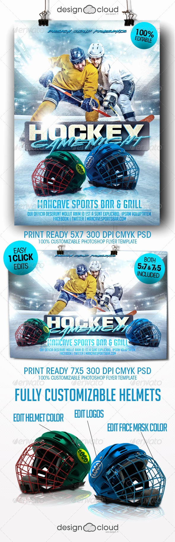 Free Game Night Flyer Template Best Of Hockey Game Night Flyer Template
