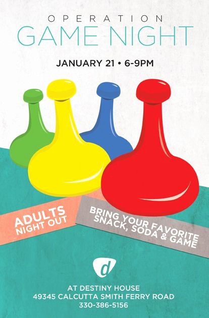 Free Game Night Flyer Template Luxury Game Night Graphic Rbartlomain On Flickr