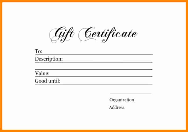 Free Gift Certificate Template Pdf Inspirational 6 Free T Certificate Template Pdf