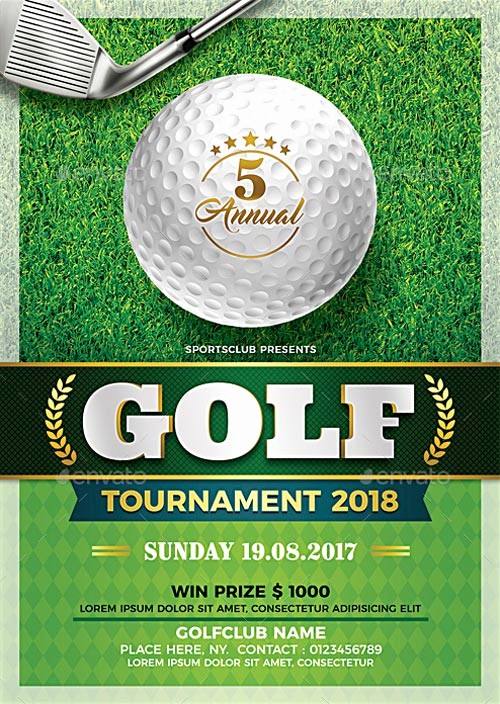 Free Golf Outing Flyer Template Awesome Golf tournament Flyer Template Download Flyer Templates