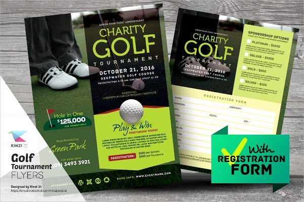 Free Golf Outing Flyer Template New 21 Golf tournament Flyer Templates