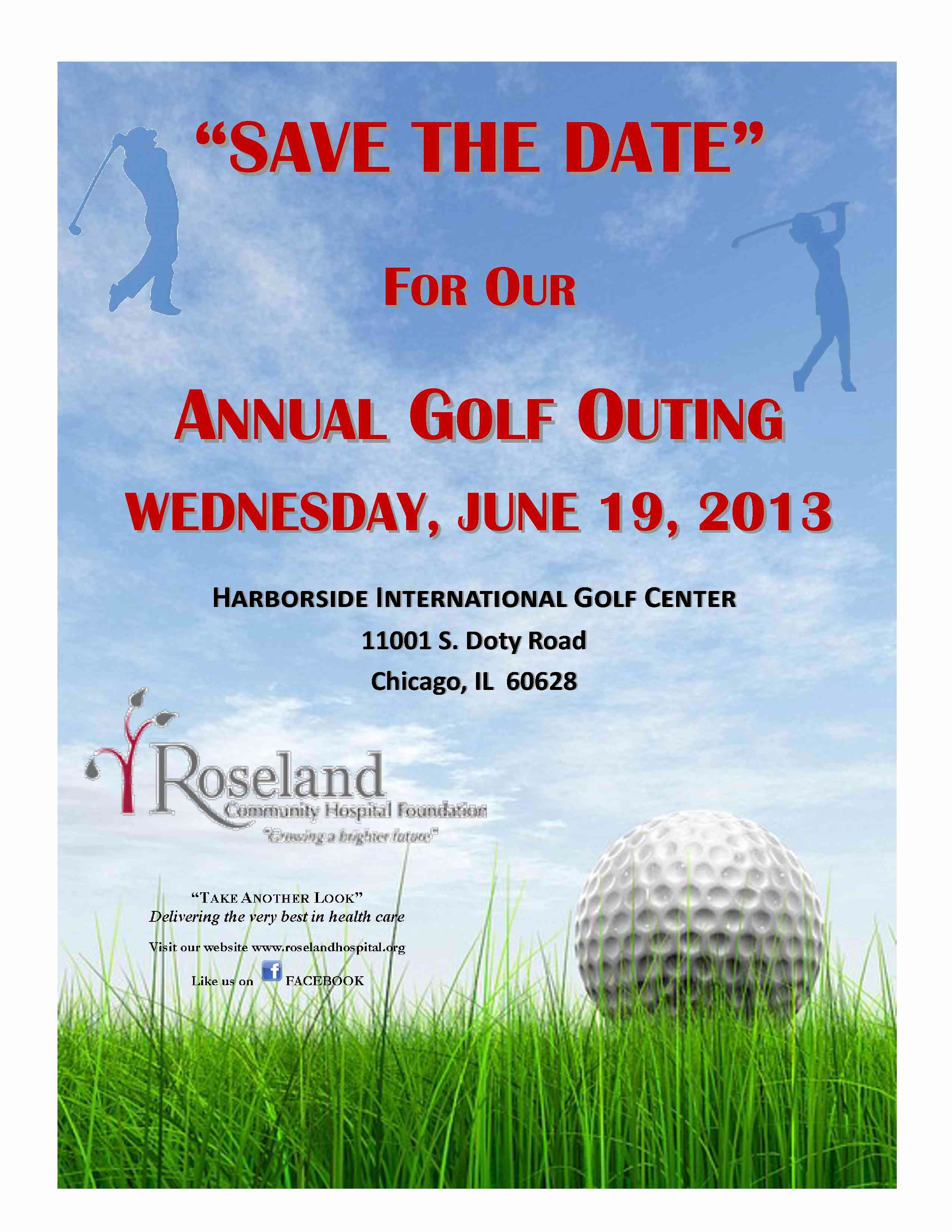 Free Golf Outing Flyer Template New Hospital Volunteer