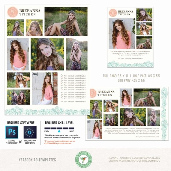 Free Half Page Flyer Template Lovely Yearbook Ad Templates Senior Ad Graduation Ad High School