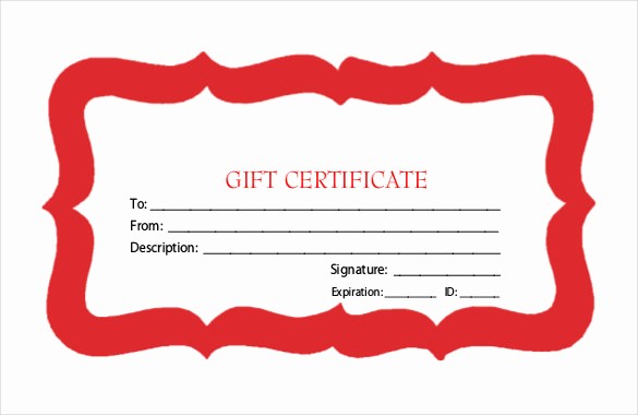 Free Holiday Gift Certificate Template Beautiful 23 Holiday Gift Certificate Templates Psd