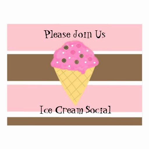 Free Ice Cream social Template Unique Ice Cream social Invitation Postcards
