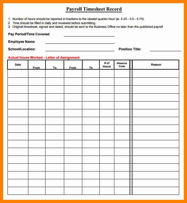 Free Individual Payroll Record form Awesome 8 Free Individual Payroll Record form