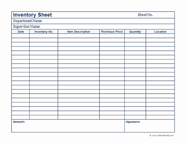 Free Inventory Sheets to Print Beautiful Business Inventory Template Free Printable Templates