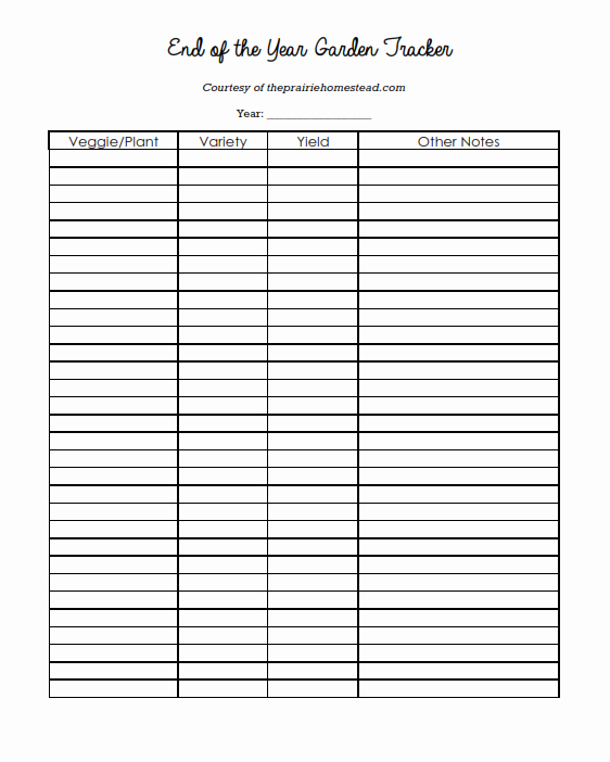 Free Inventory Sheets to Print Luxury Free Printable Homestead Record Sheets • the Prairie
