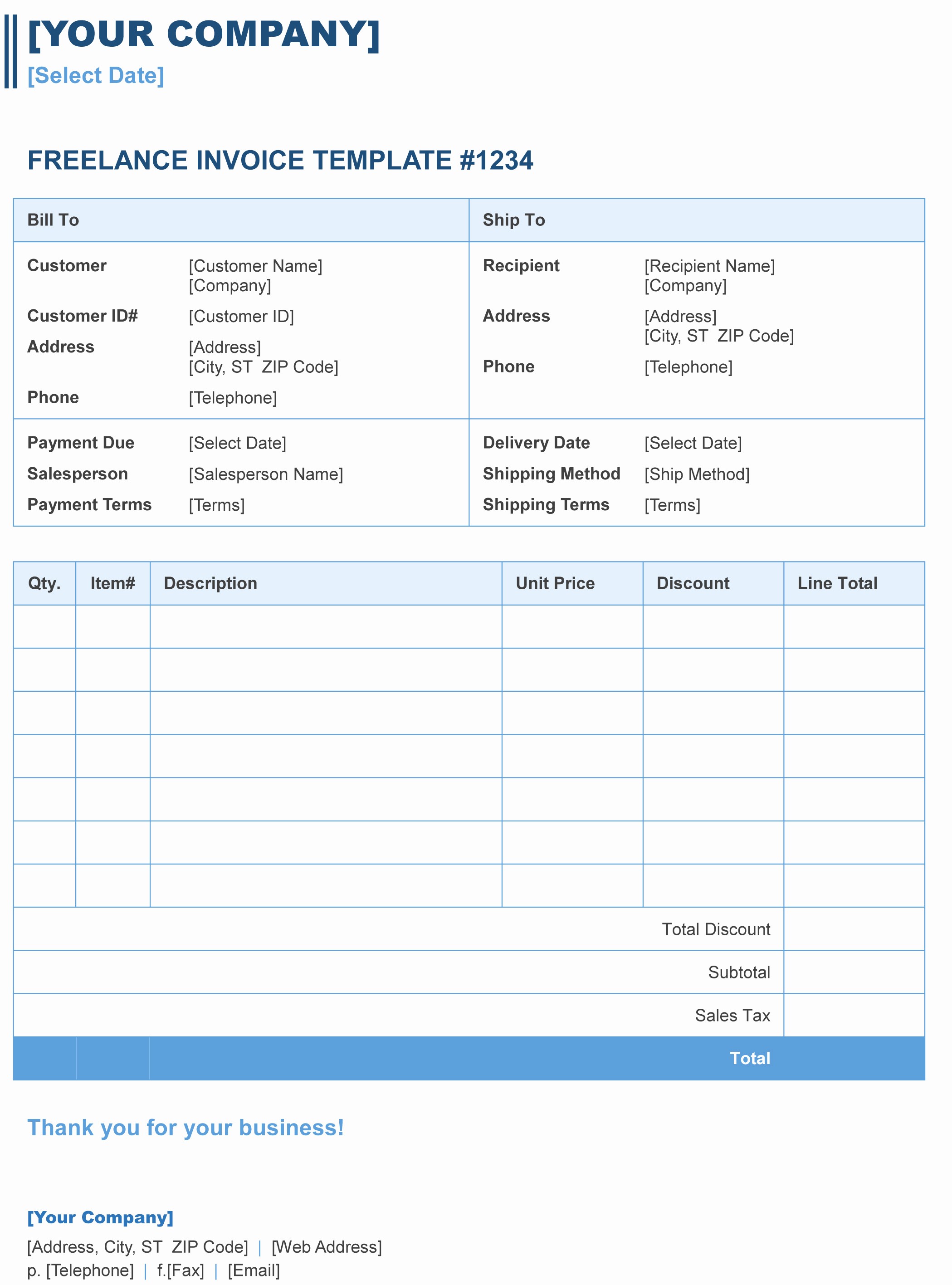 Free Invoice Template for Word Lovely Microsoft Word Invoice Template