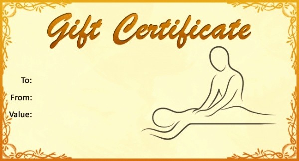 Free Massage Gift Certificate Template Best Of 16 Free Gift Certificates Psd Vector Eps Download