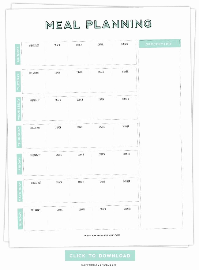 Free Meal Planner Template Download Beautiful Getting It to Her My Meal Planning