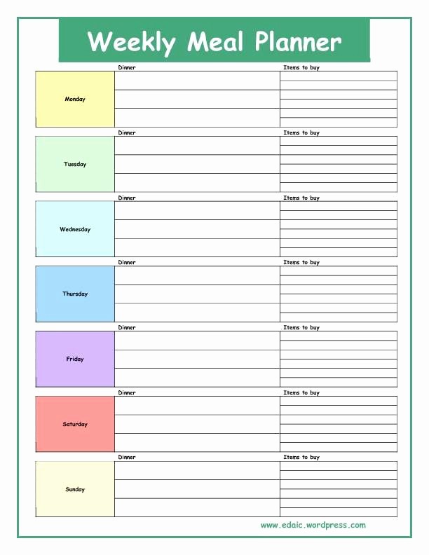 Free Meal Planner Template Download New Journaling Cards Free Template Download