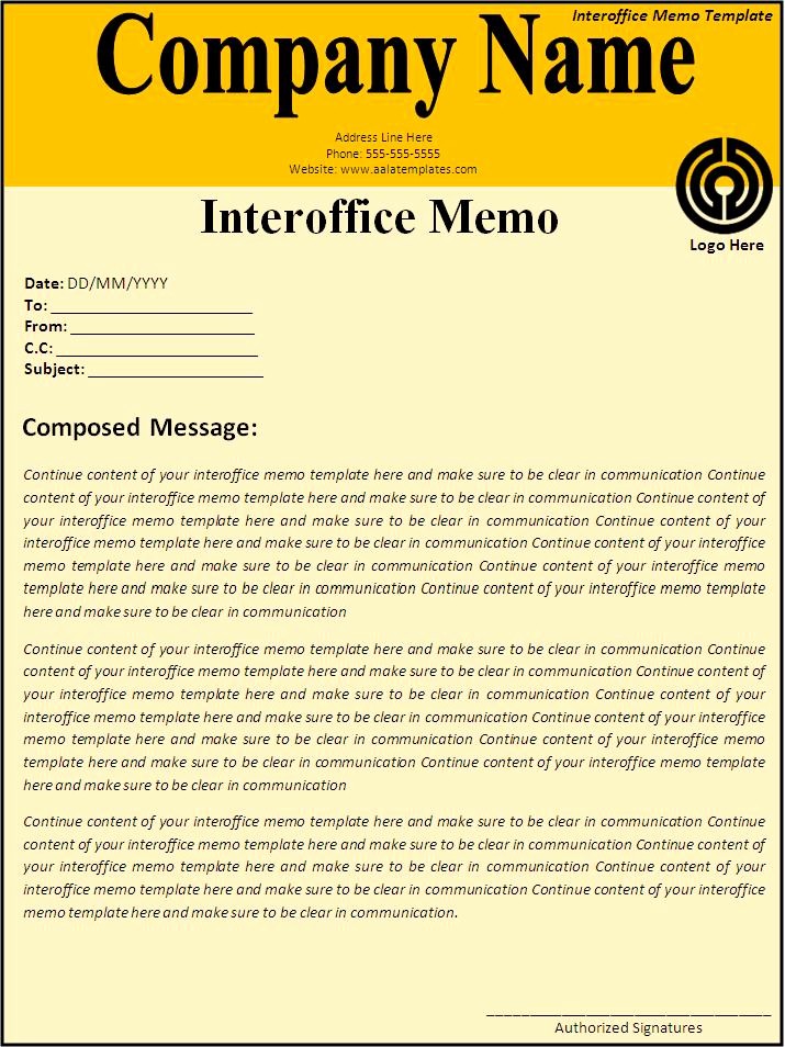 Free Memo Template for Word Fresh 5 Interoffice Memo Templates Excel Pdf formats