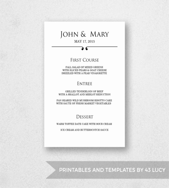 Free Menu Template Download Word Lovely Menu Templates – 32 Free Psd Eps Ai Indesign Word