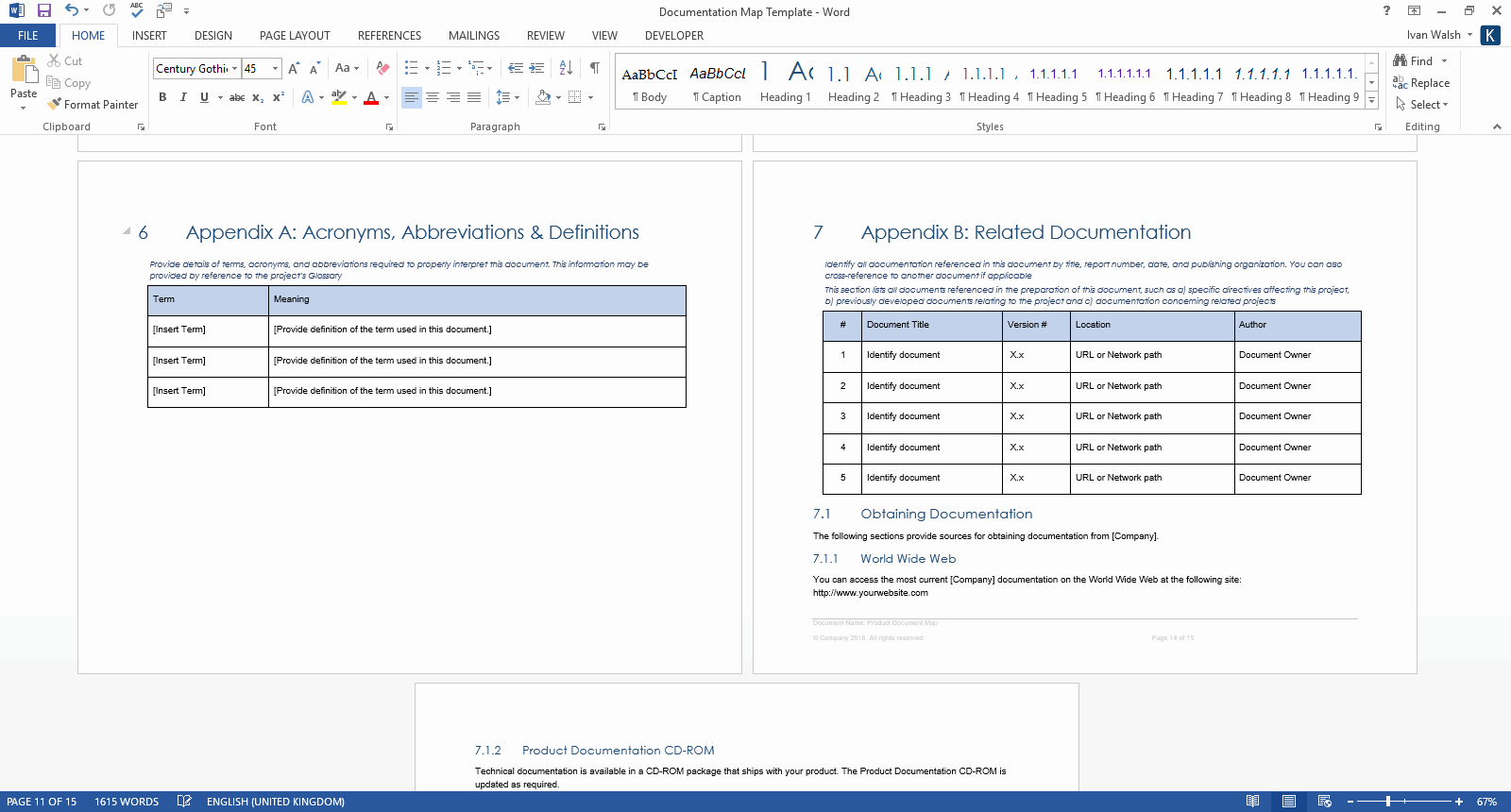 Free Microsoft Templates for Word Elegant Product Document Map Template Ms Word